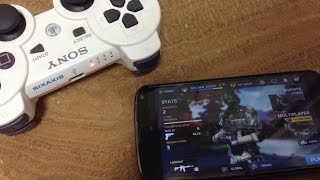 How to Use PS34 controllerDS34 for Modern Combat 5 [upl. by Ursula]