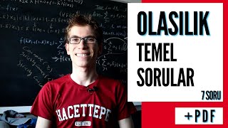 Temel Olasılık Soruları 1 Mutlaka Bilmeniz Gereken Soru Kalıpları [upl. by Sorel]