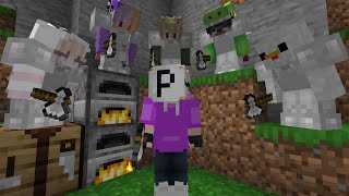 Minecraft Manhunt  5 Hunters REMATCH [upl. by Elroy]