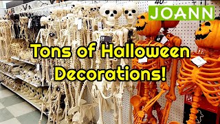 Tons of NEW Halloween Animatronics Lights Skeletons and Decorations at Joann Store 2023 Review 🎃💀 [upl. by Notyap42]