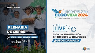 PLENARIA DE CIERRE – ECOOVIDA 2024 [upl. by Ahcirt]