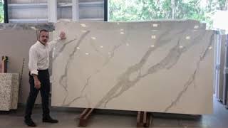 Infinity Porcelain  Statuario Polished Countertop [upl. by Lura]