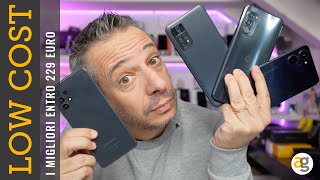 I MIGLIORI SMARTPHONE LOW COST 2022 Galaxy A32 Moto G52 Realme 10 Xiaomi redmi 11s [upl. by Hendel]