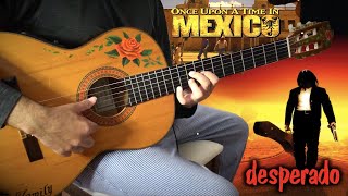 『Malagueña Salerosa』Desperado 2 Once Upon a Time in Mexico【Antonio Banderas flamenco guitar cover】 [upl. by Reseta]