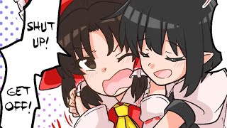 AyaRei and That Room Touhou Short Comic Dub [upl. by Kerianne553]