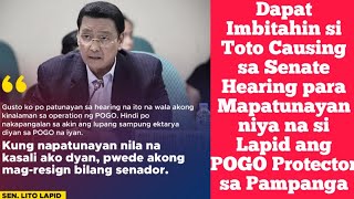 Lito Lapid Inorderan ang NBI na Arestuhin si Vlogger Toto Causing Dahil NiLink Siya Nito sa POGO [upl. by Burtis]