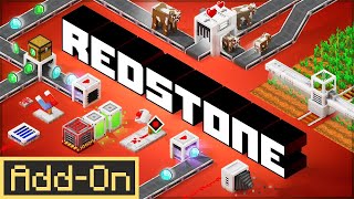 REDSTONE ADDON Brings 26 Redstone Features to Your Minecraft Bedrock Edition Experience [upl. by Darrej131]