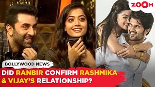 Ranbir Kapoor CONFIRMS Rashmika Mandanna is dating Vijay Deverakonda [upl. by Norud]