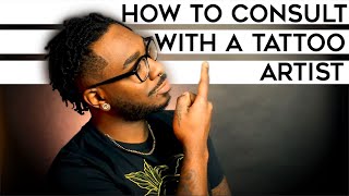 Tattoo advice  How to consult with a tattoo artist [upl. by Irabaj]