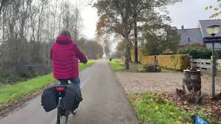 Fietstocht via de SchooldijkZwartewegVaartwegStieltjeskanaal [upl. by Farrel]