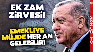 Erdoğandan Emekliye Müjde Hazırlığı Zirve Başladı En Düşük Emekli Maaşına Ek Zam [upl. by Nashoma]