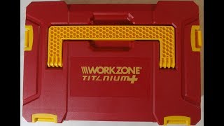 Unboxing Aldi Workzone Titanium cordless drill [upl. by Aleron]