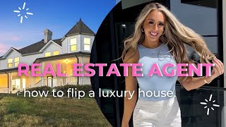 HOW TO FLIP A LUXURY HOUSE  Zoe Klopfer Real Estate [upl. by Malliw]