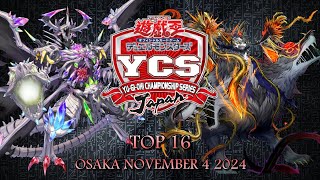 YCSJ OSAKA │ Memento VS Azamina Snake Eye │ Top 16 YuGiOh November 2024 [upl. by Bussy]