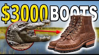 Nicks Making 3000 Alligator Boots  How Its Made [upl. by Eillek775]