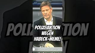 Polizeiaktion wegen HabeckMeme Strafantrag von Minister selbst  AntisemitismusVorwurf fraglich [upl. by Smith415]