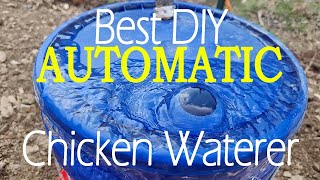 BEST DIY Chicken Waterer [upl. by Pinette169]