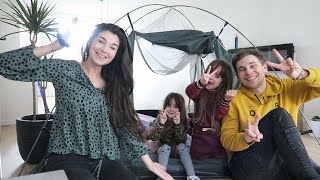 IN DE TENT SLAPEN WEEKENDVLOG [upl. by Zasuwa]