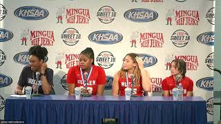 2024 Mingua Beef Jerky Girls Sweet 16 McCracken County vs Butler Postgame Press Conference [upl. by Akimed]