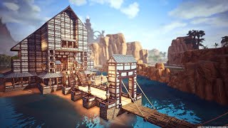 Conan Exiles Yamatai Palace Speed Build Seekers of the Dawn DLC [upl. by Madra]