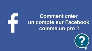 Comment créer un compte sur Facebook [upl. by Letsirhc]