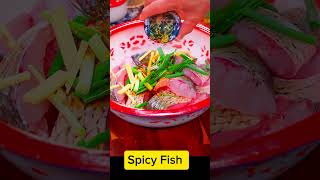 Spicy Food Fish foodblogger asianfood food fish foodpreparation foodlover foodie [upl. by Seuqirdor308]