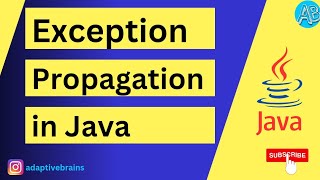 Exception Propagation in Java [upl. by Akamaozu]