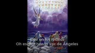 Oh Holy Night English and Spanish [upl. by Worrad]