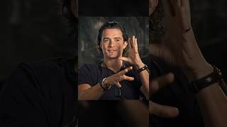 Orlando Blooms EPIC stunt as Legolas [upl. by Normak]