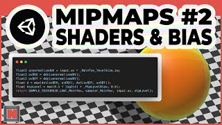 Basics of Mipmaps in Unity Part 2 Shaders Bias and Texture2DLOD ✔️ 20211  Game Dev Tutorial [upl. by Yarahs]