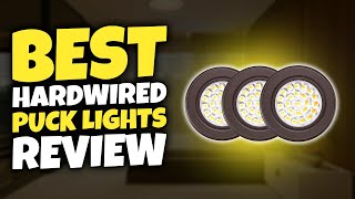 Top 5 Best Hardwired Puck Lights Review [upl. by Qifahs]