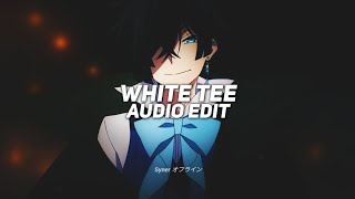 White Tee Treat Me Like White Tees  Summer Walker Edit Audio [upl. by Sivlek]