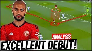 Breaking Down Sofyan Amrabats Manchester United Debut [upl. by Nnylsor]