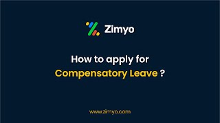 How to Apply for compensatory leave [upl. by Pegeen25]