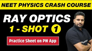 RAY OPTICS IN ONE SHOT  PART 1  All Concepts Tricks and PYQs  NEET Physics Crash Course [upl. by Tifanie]