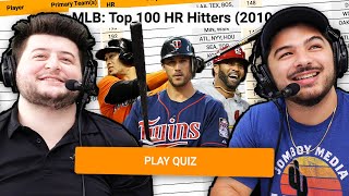 Can we name every player to hit 100 Home Runs in the 2010s [upl. by Mcnamee]