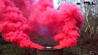 Enola Gaye  BURST Wirepull Smoke Grenade  RED [upl. by Abott989]