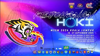 KEJOHANAN MSSM U18L HOKI 2024 PERAK VS TERENGGANU [upl. by Sheffy]