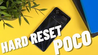 HARD RESET POCO Come resettare e ripristinare uno smartphone POCO [upl. by Dempstor917]