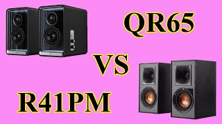 EDIFIER QR65 VS Klipsch R41PM [upl. by Nuahs]