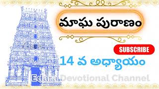 మాఘ పురాణం 14 వ అధ్యాయంMaghamasam visheshta in telugumagha masammagha masam importance in telugu [upl. by Fletcher]