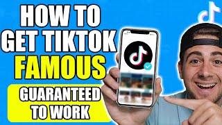 How To Get TikTok Famous in 10 Minutes Guaranteed To Work [upl. by Arraet]