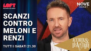 Scanzi contro Meloni e Renzi [upl. by Viehmann]