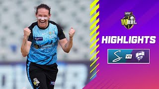 Bowlers Dominate At Adelaide Oval  Adelaide Strikers v Hobart Hurricanes Highlights  WBBL10 [upl. by Leidgam770]