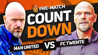 MAN UNITED vs FC TWENTE Countdown To Kick Off [upl. by Nrev]