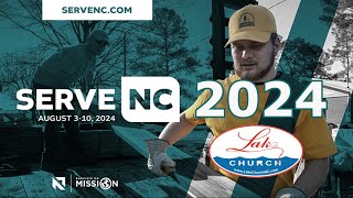 Serve NC 24  Lake Church Community Missions [upl. by Aztilem]