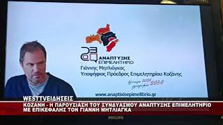 ΚΟΖΑΝΗ  Η ΠΑΡΟΥΣΙΑΣΗ ΤΟΥ ΣΥΝΔΥΑΣΜΟΥ  ΑΝΑΠΤΥΞΗΣ ΕΠΙΜΕΛΗΤΗΡΙΟ ΜΕ ΕΠΙΚΕΦΑΛΗΣ ΤΟΝ ΓΙΑΝΝΗ ΜΗΤΛΙΑΓΚΑ [upl. by Leahcimed]