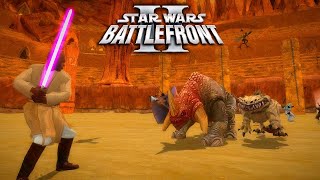 Star Wars Battlefront II  Geonosis Petranaki Arena  Republic Side [upl. by Tybald]