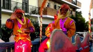 Cartero Real de SSMM los Reyes Magos en el barrio de San Jerónimo  SEVILLA 2013 [upl. by Latia]