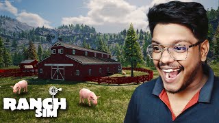 Finally I Build a Barn House for Pig amp Cow  Ranch Simulator Gameplay 3 [upl. by Aernda260]